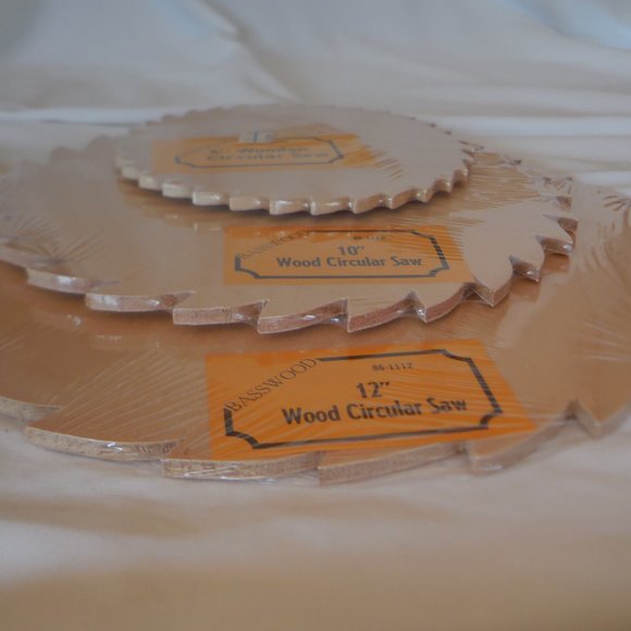 10" Wooden Circular Saw Blade - Pine - Picture 3 of 3